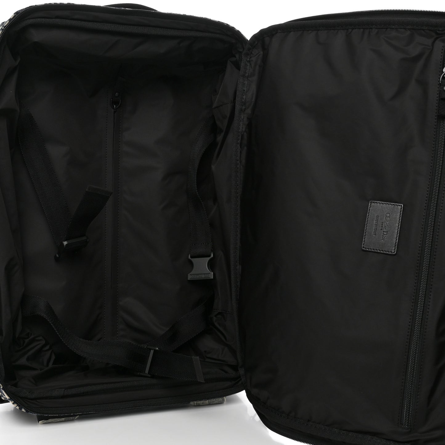 Oblique Small Diortravel Suitcase Blue
