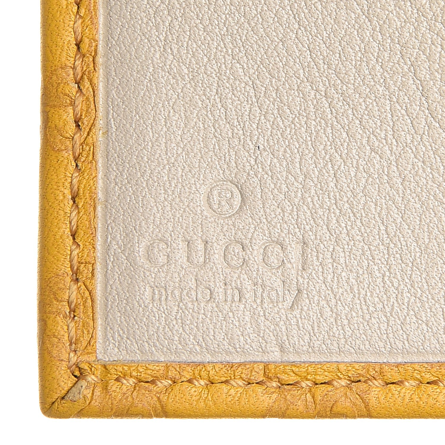 Gucci Microguccissima Bi-Fold Wallet Bumblebee Dark Orange Mystic White 6 of 8