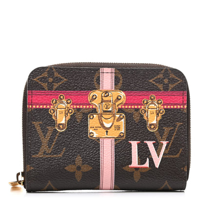Louis Vuitton Monogram Summer Trunks Zippy Coin Purse 1 of 8