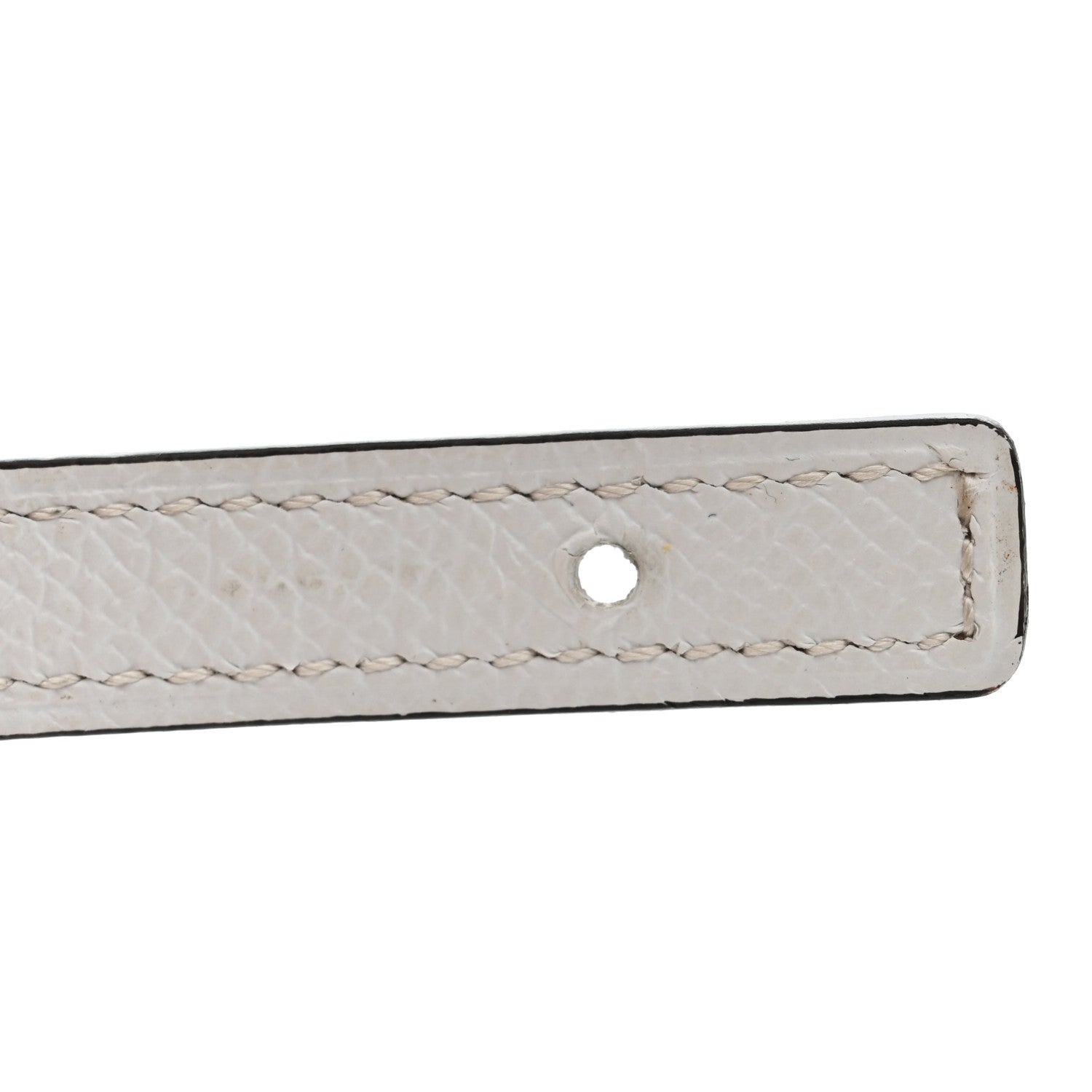 Hermes Swift Epsom 13mm Gamma Belt 70 28 Gold White 7 of 9