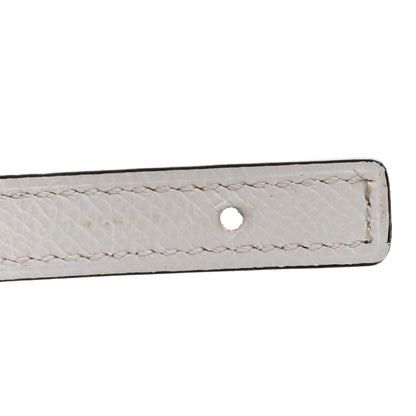 Hermes Swift Epsom 13mm Gamma Belt 70 28 Gold White 7 of 9