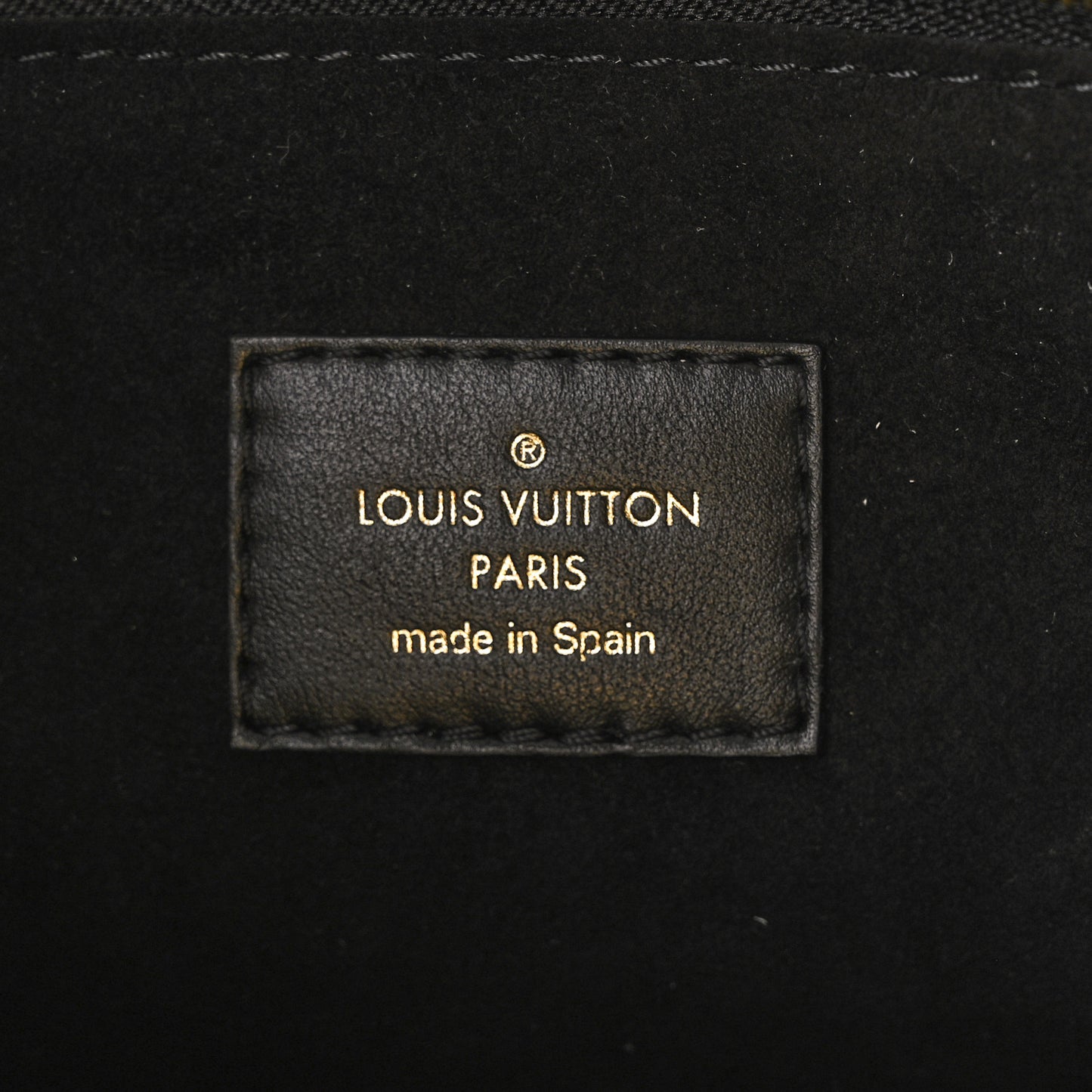 Calfskin Monogram On My Side PM Black