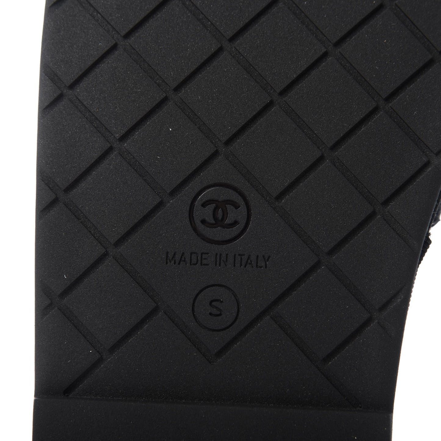 Tweed CC Flat Mules S Black