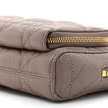 Christian Dior Supple Calfskin Caro Double Pouch Warm Taupe 10 of 16