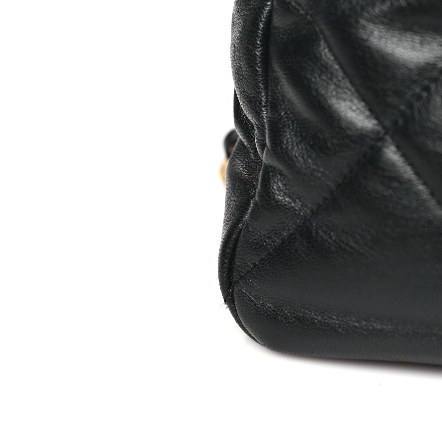 Goatskin Quilted Large Chanel 19 Flap Black