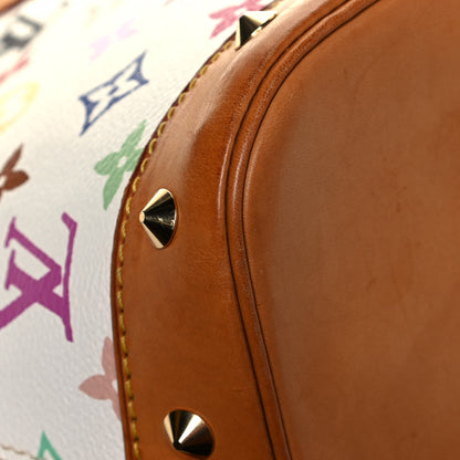Louis Vuitton Monogram Multicolor Alma White 10 of 14
