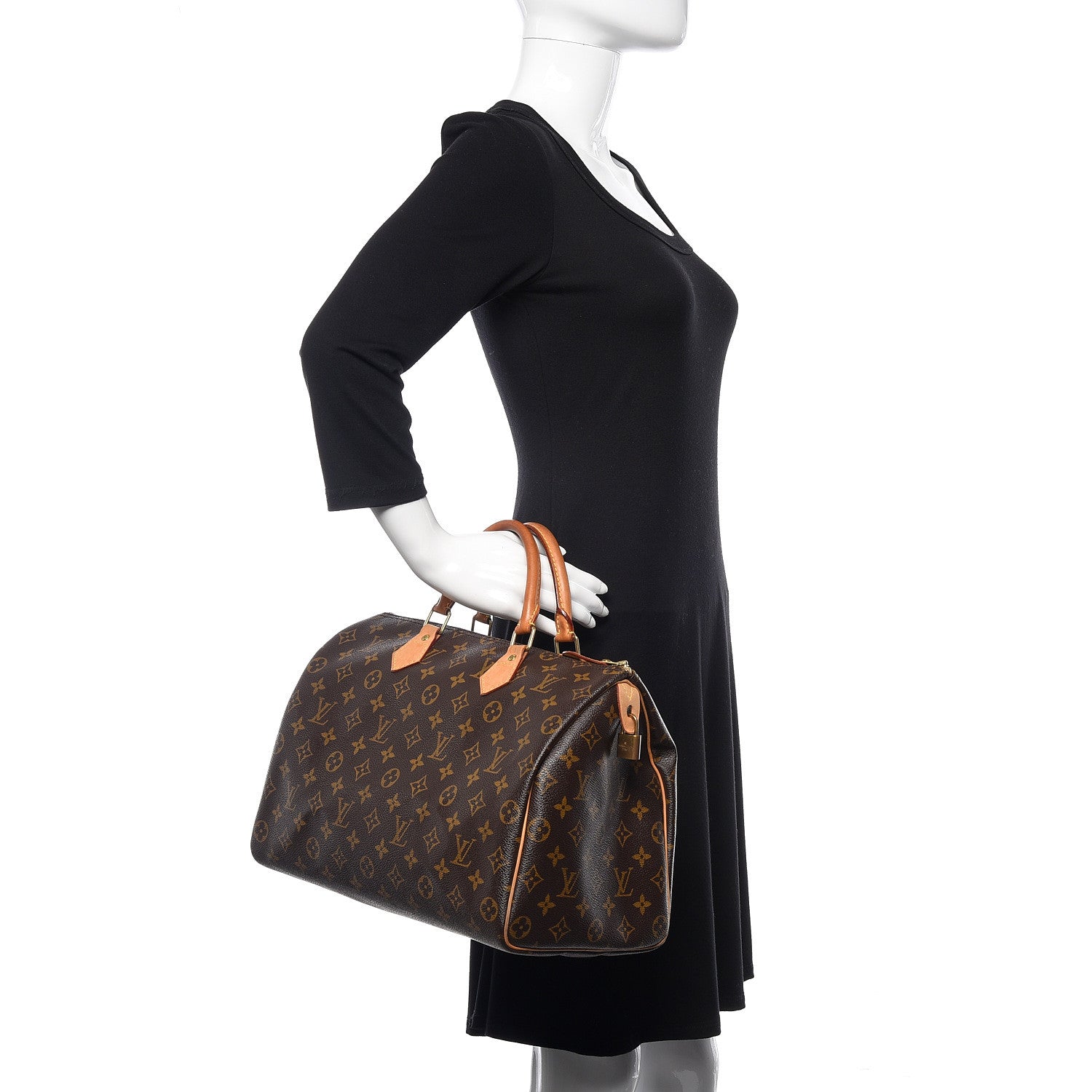Louis Vuitton Monogram Speedy 35 2 of 13
