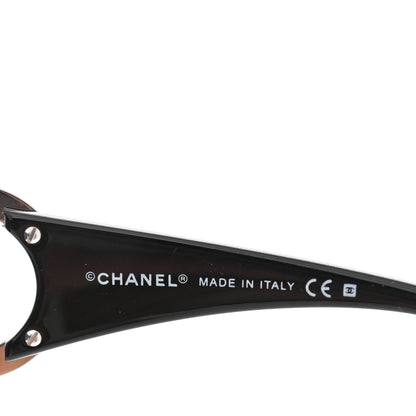 Chanel Acetate CC Sunglasses 6014 Black 6 of 9