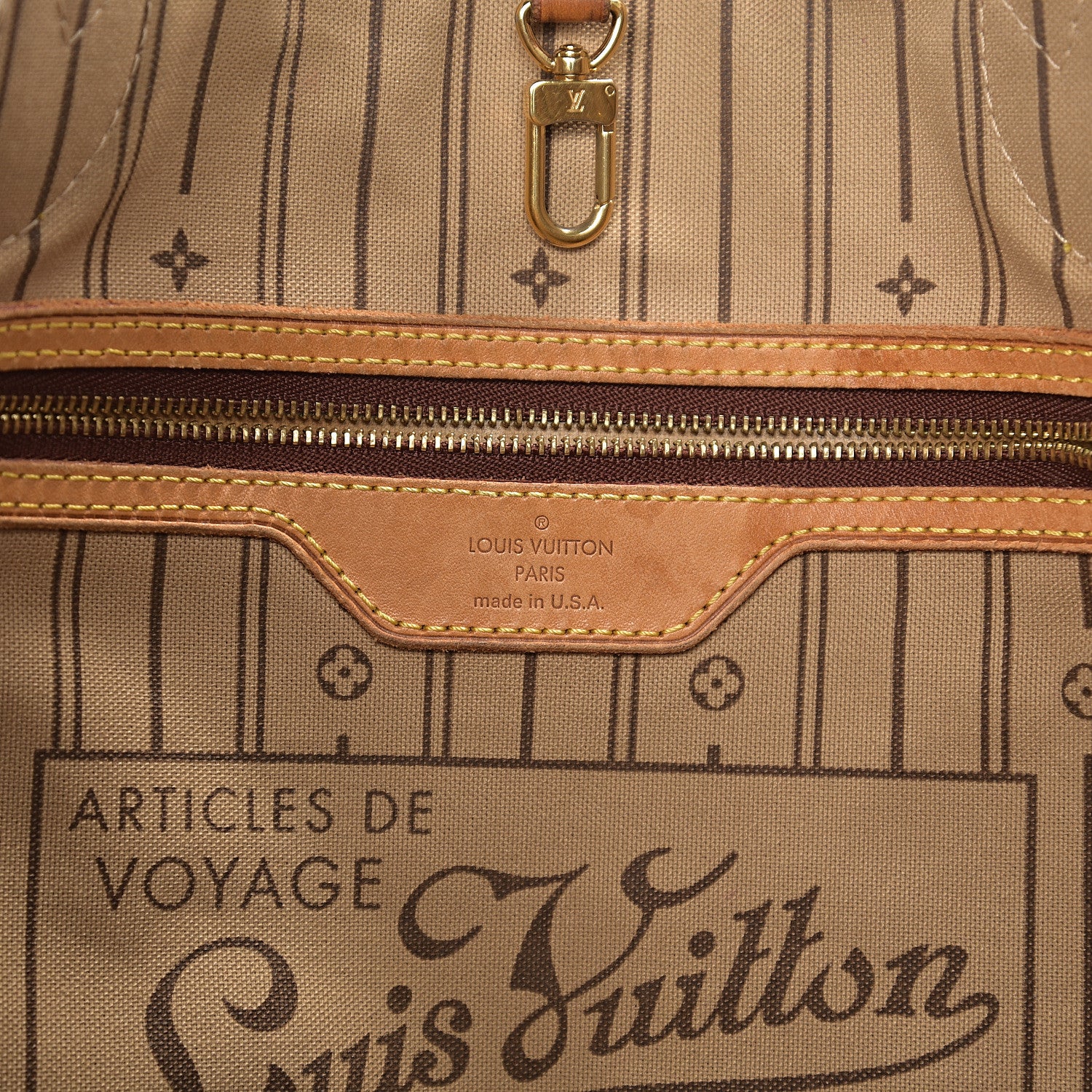 Louis Vuitton Monogram Neverfull GM 5 of 19
