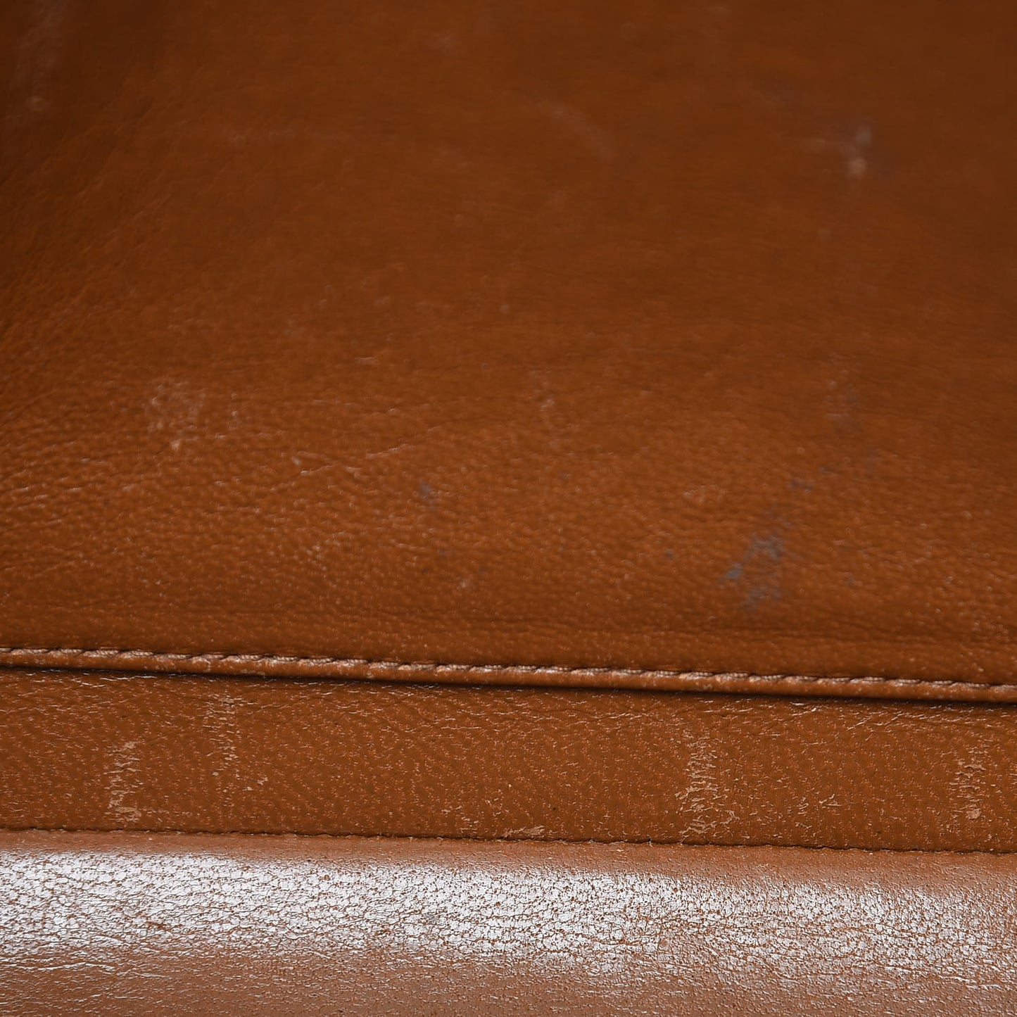 Lambskin Quilted Shoulder Bag Dark Brown