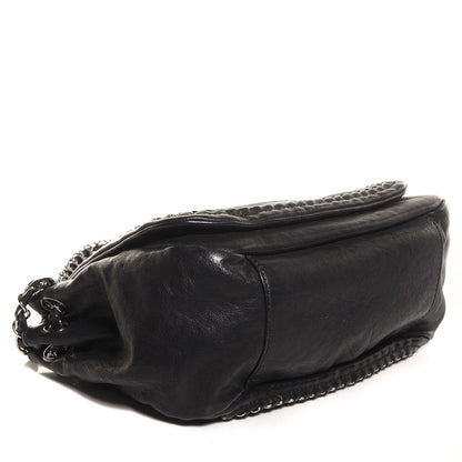 Chanel Leather Luxe Ligne Flap Black 4 of 7