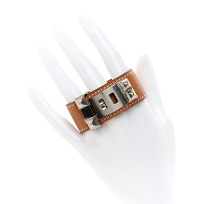 Hermes Epsom Collier De Chien CDC 24 Bracelet T1 Gold 2 of 6
