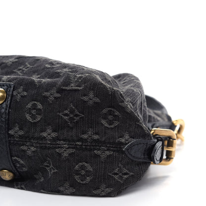 Louis Vuitton Denim Neo Cabby MM Black 8 of 10