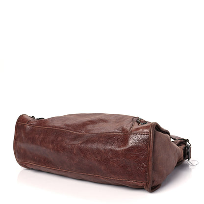 Balenciaga Agneau Classic Hardware City Castagna 7 of 8
