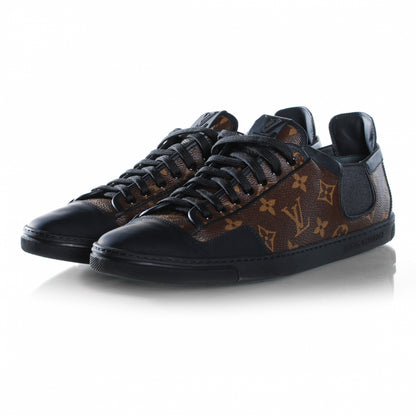 Louis Vuitton Calfskin Monogram Sneakers Tennis Shoes 10 2 of 9