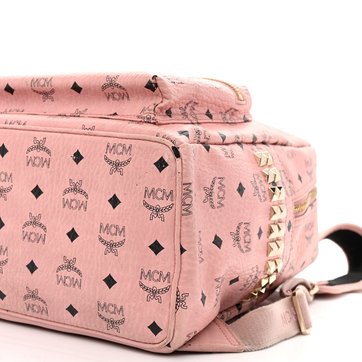 Visetos Medium Side Studs Stark Backpack Soft Pink