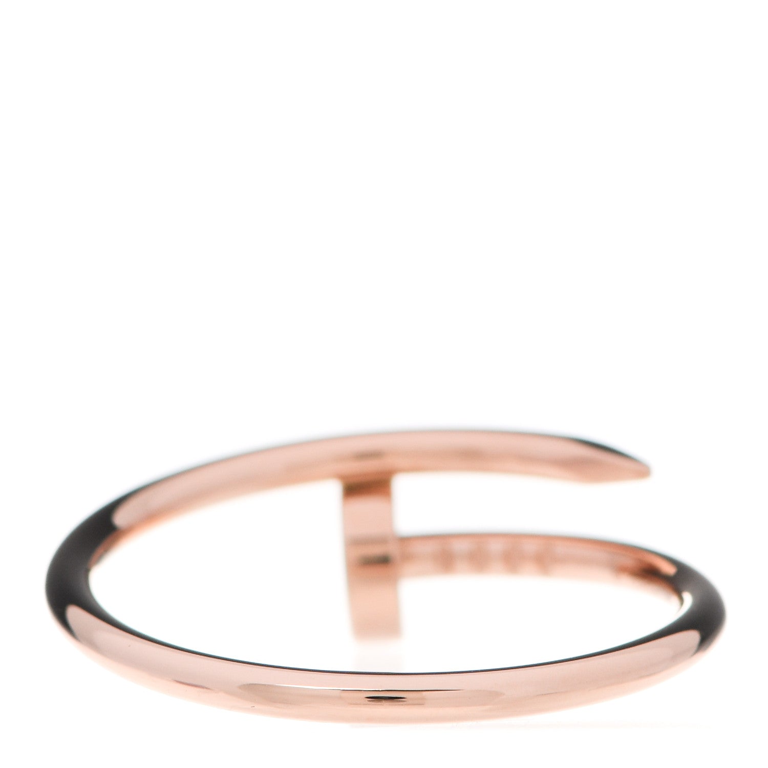 Cartier 18K Pink Gold Small Juste Un Clou Ring 58 8.25 3 of 5