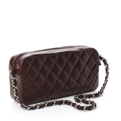 Chanel Lambskin Quilted Timeless Camera Case Brown 3 of 10