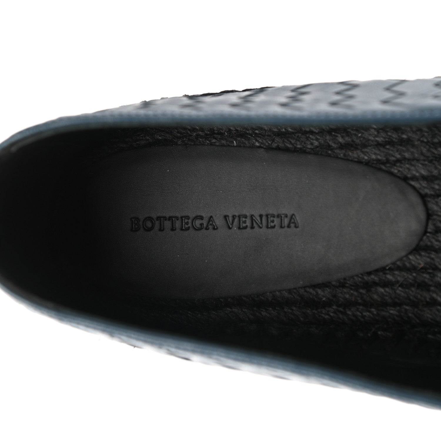 Bottega Veneta Nappa Intrecciato Mens Slip On Espadrilles 45 Denim 7 of 11
