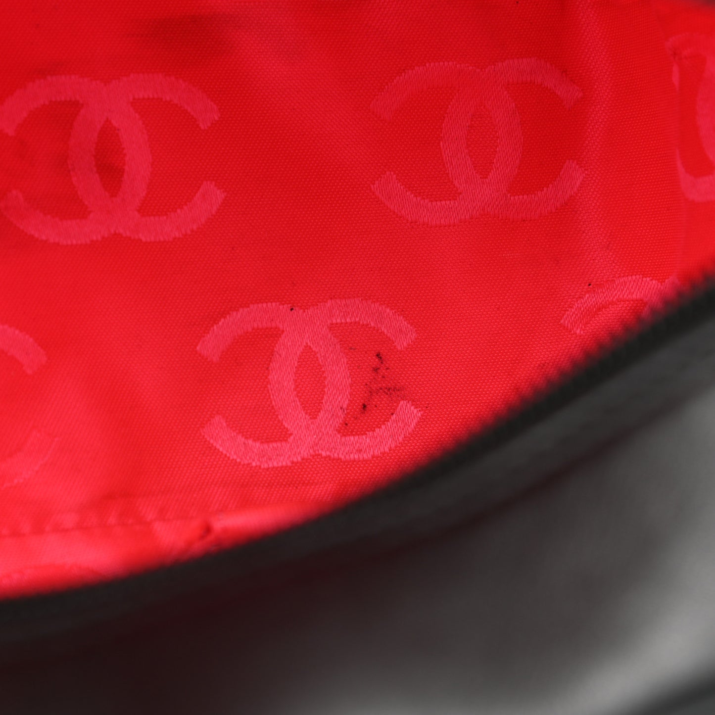 Calfskin Quilted Large Cambon Bowler Black