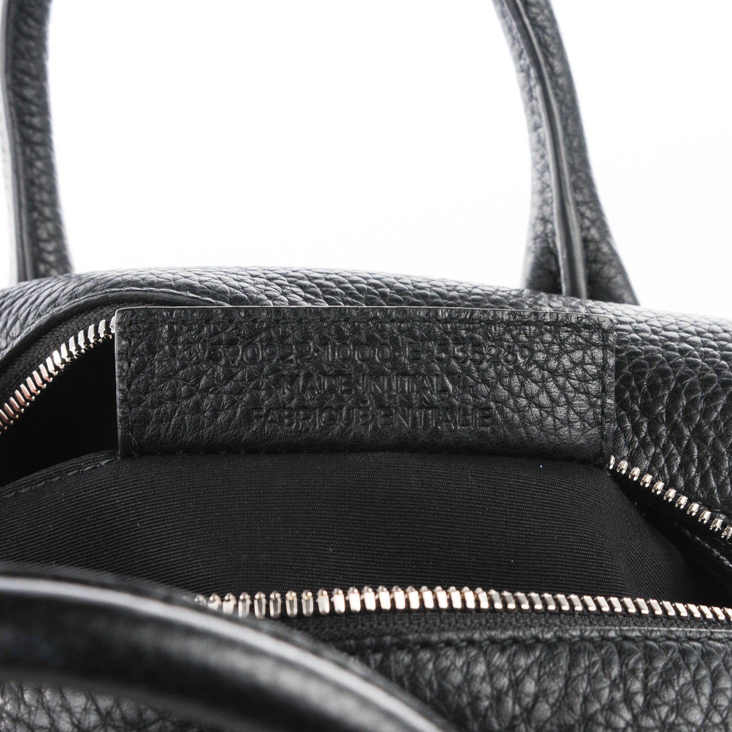 Balenciaga Veau Gros Grain Mini Infanta Boston Black 9 of 10