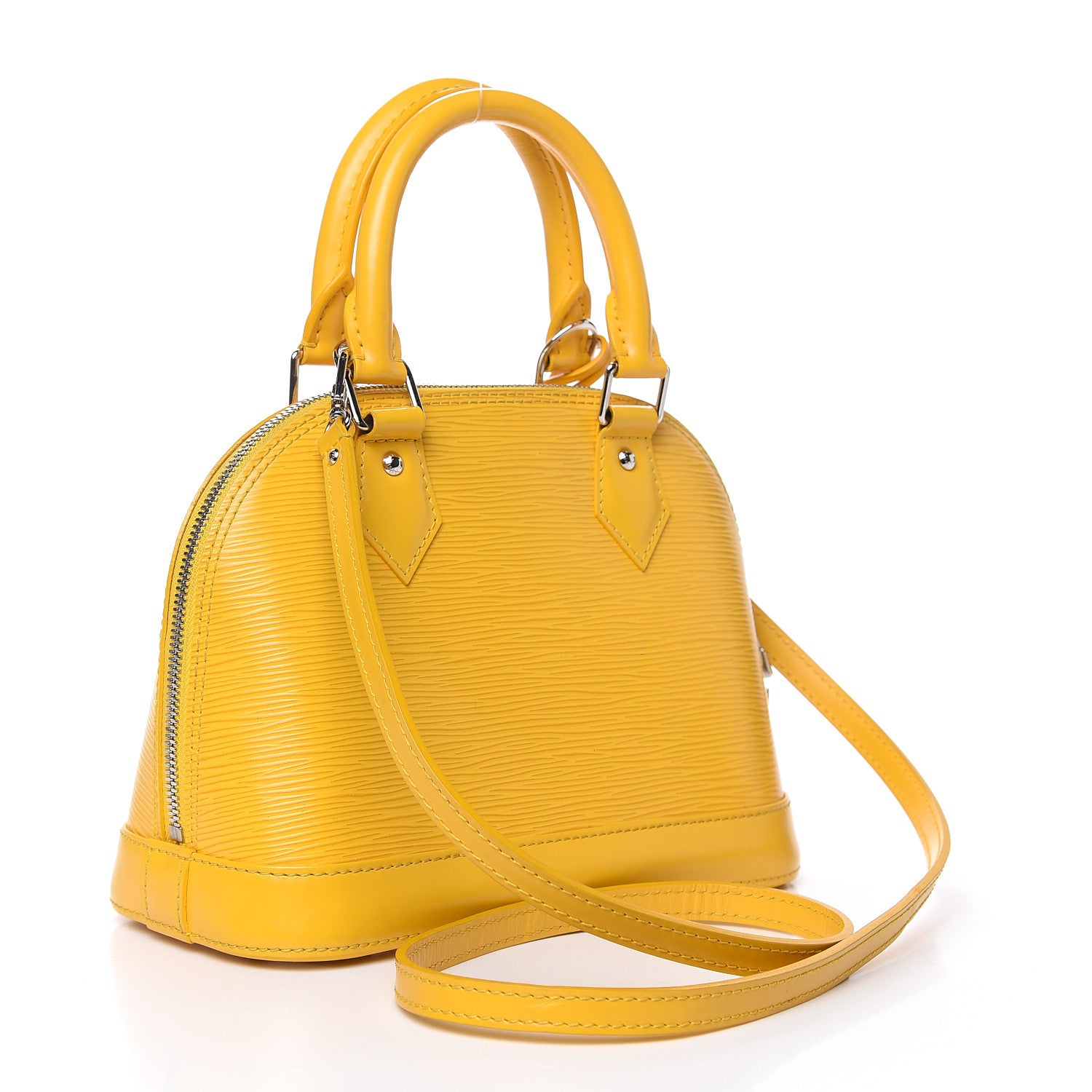 Louis Vuitton Epi Alma BB Citron 3 of 14