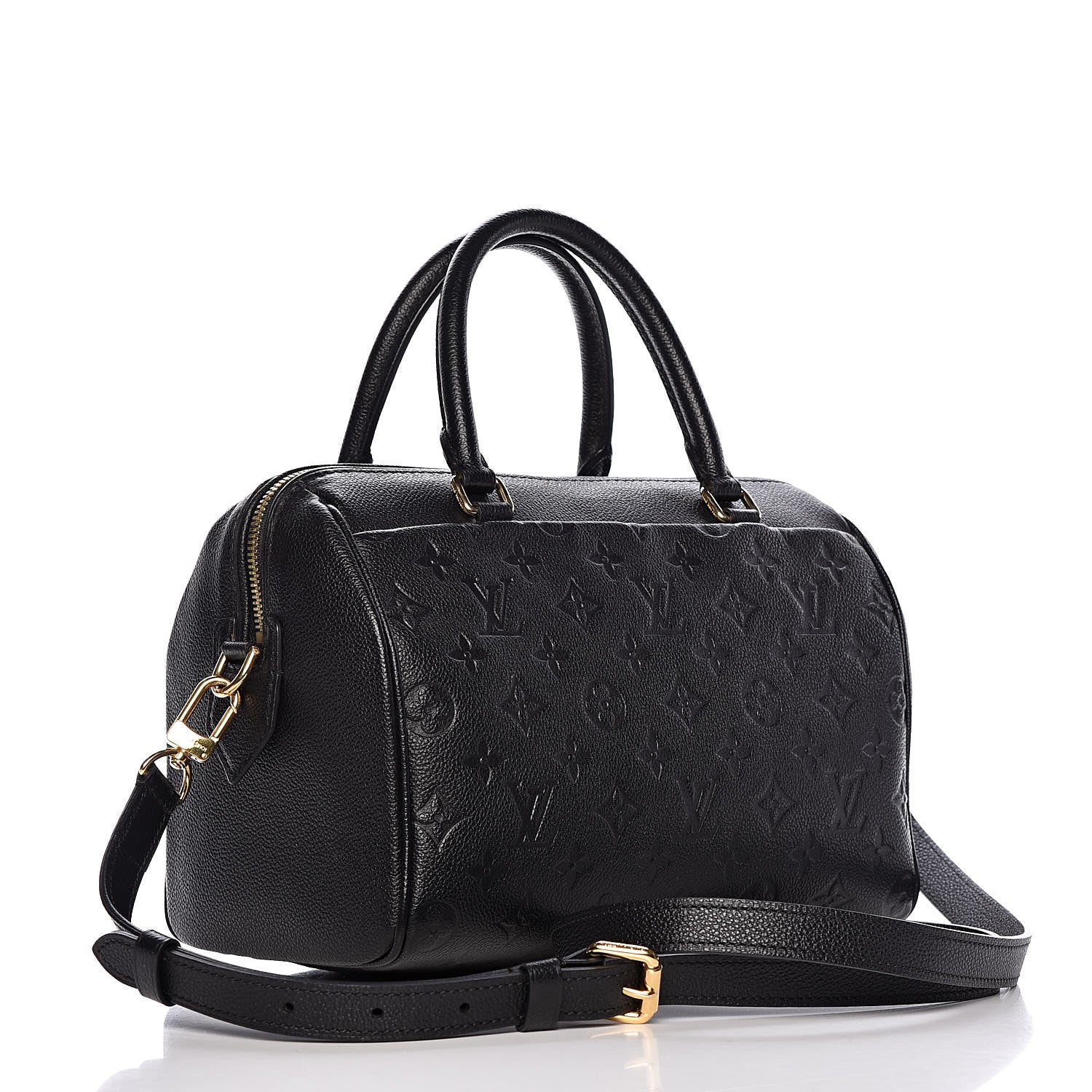 Louis Vuitton Empreinte Speedy Bandouliere 25 NM Black 4 of 11