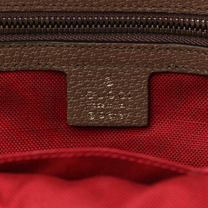Gucci X DISNEY GG Supreme Monogram Donald Duck Small Interlocking G Dome Backpack Beige Multicolor New Acero 6 of 14
