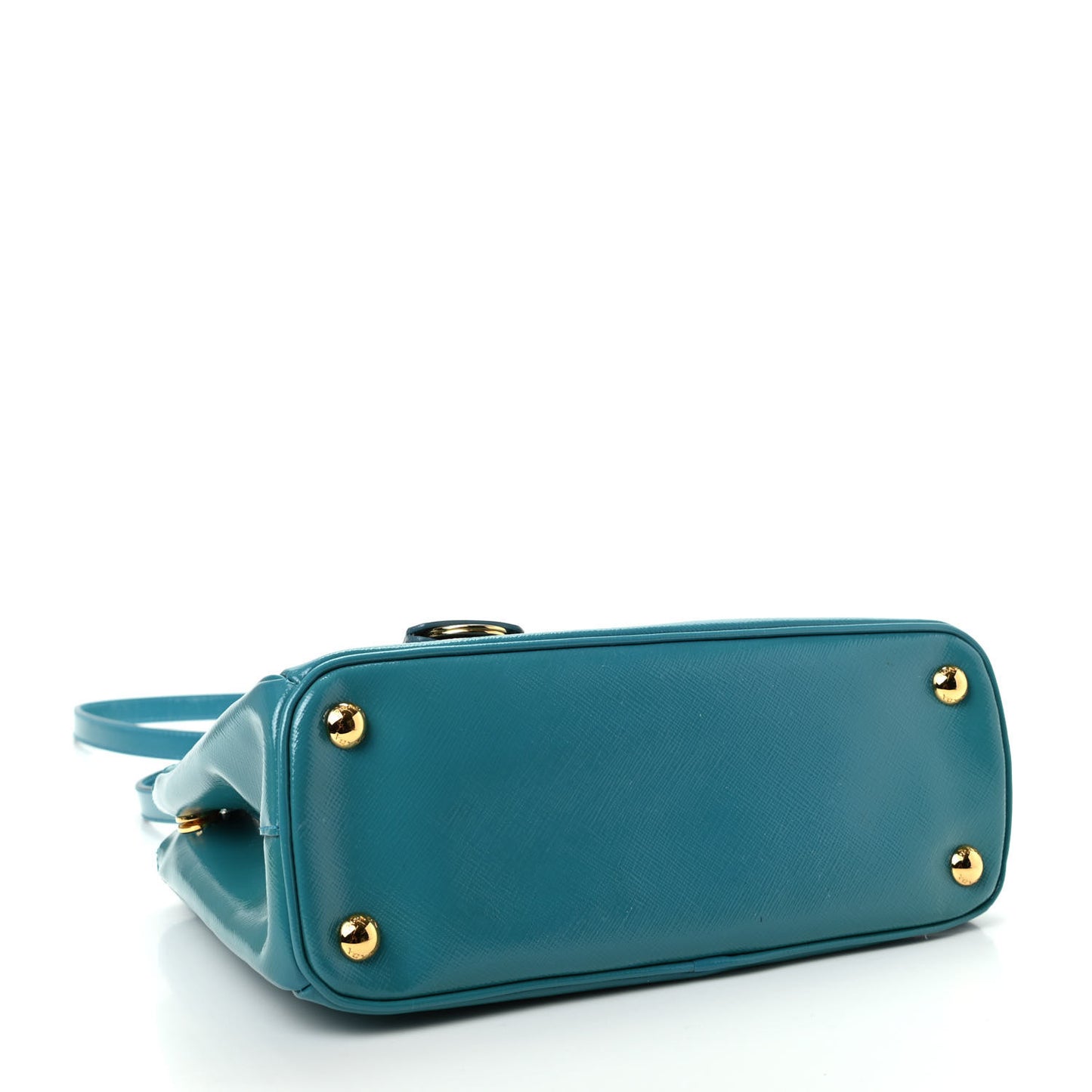 Saffiano Vernice Mini Galleria Double Zip Tote Voyage