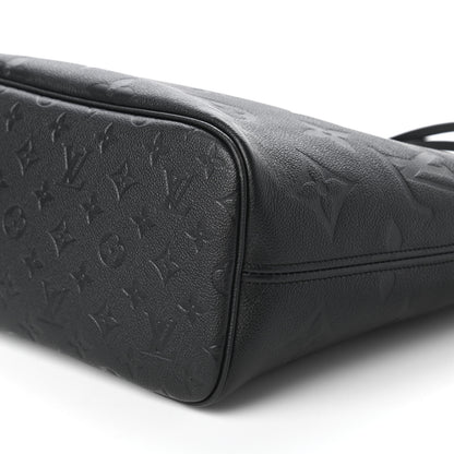 Louis Vuitton Empreinte Monogram Giant Neverfull MM Black 7 of 9