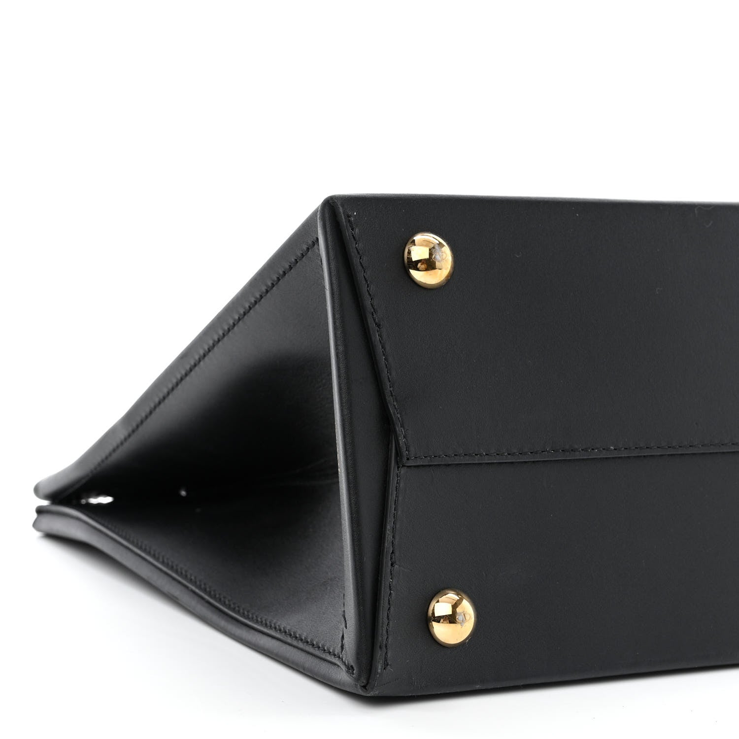 Valentino Garavani Printed Calfskin VLTN Tote Black 9 of 12