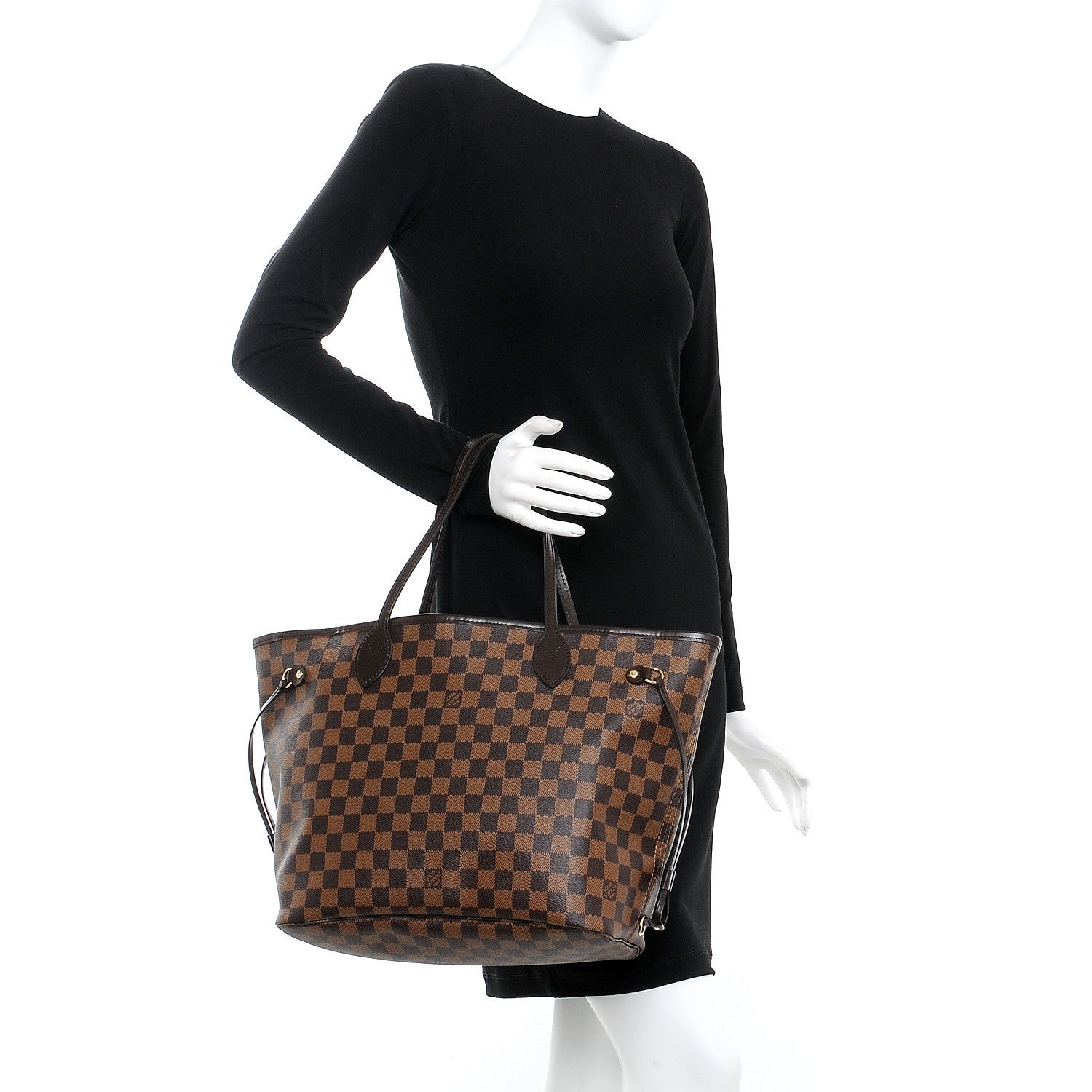 Louis Vuitton Damier Ebene Neo Neverfull MM 2 of 11