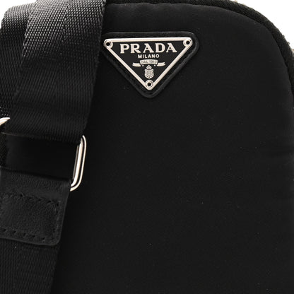 Prada Tessuto Nylon Pocket Mini Bag Black 7 of 9