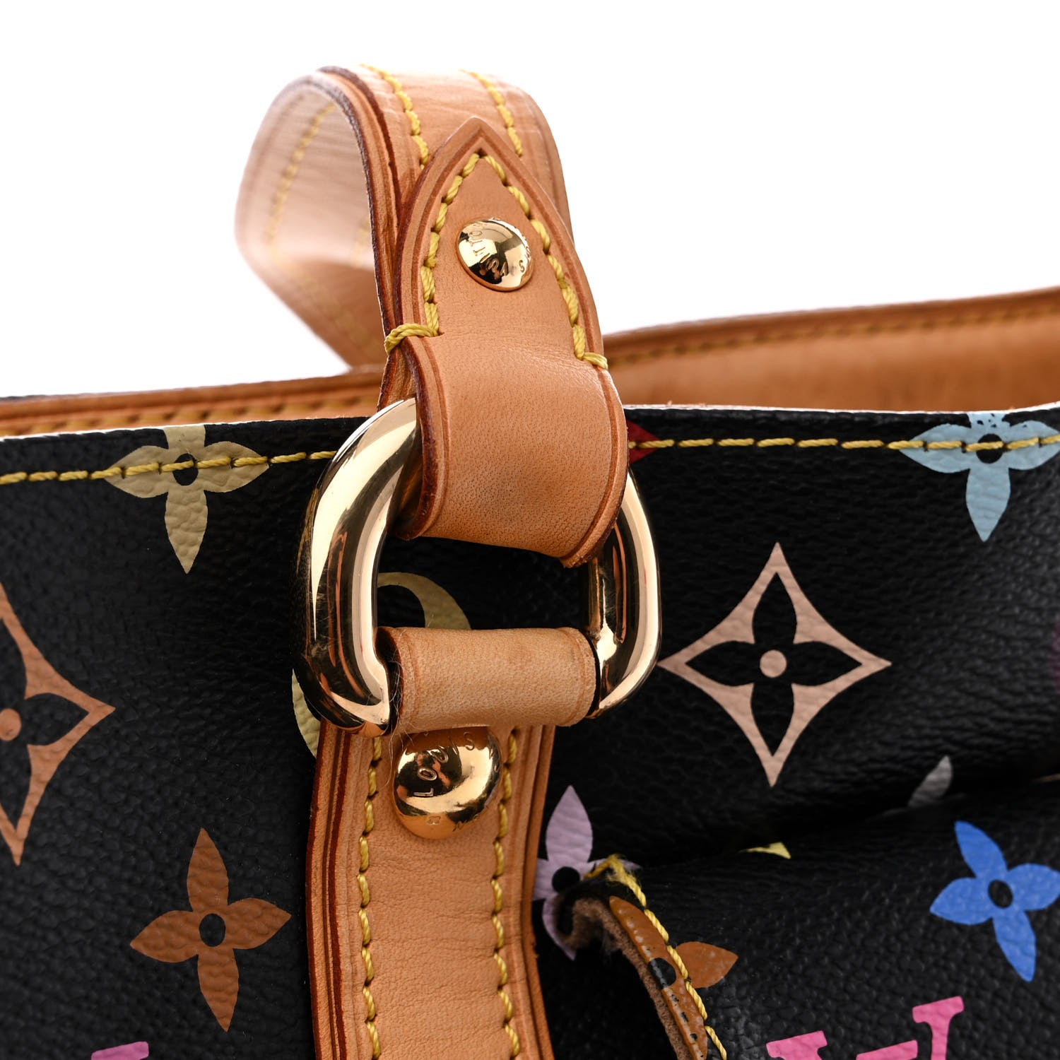 Louis Vuitton Monogram Multicolor Aurelia MM Black 13 of 14