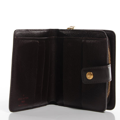 Louis Vuitton Damier Ebene Zippe Zipped Compact Wallet 5 of 7