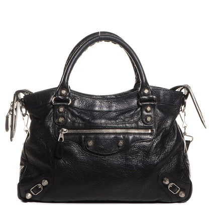 Balenciaga Agneau Giant 12 Silver Hardware Town Black 1 of 12