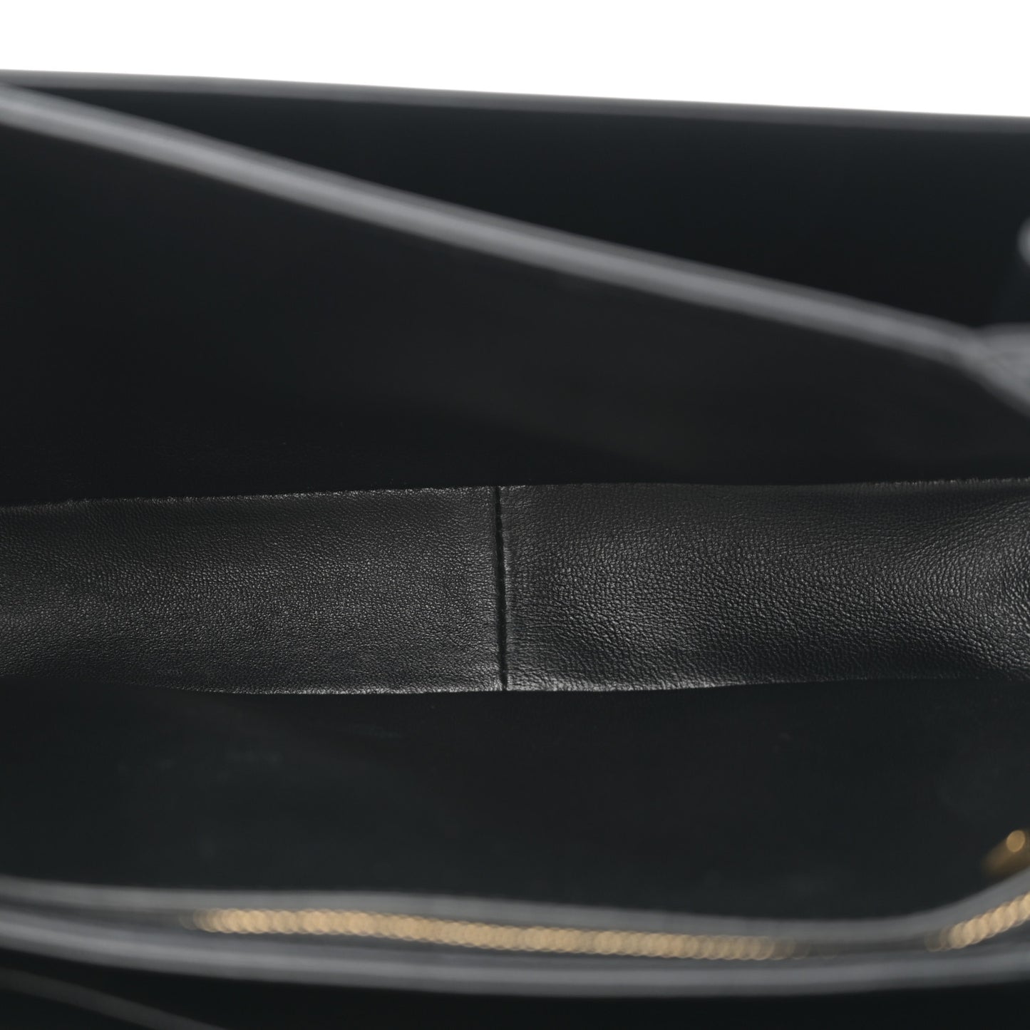 Shiny Calfskin Medium Triomphe Black