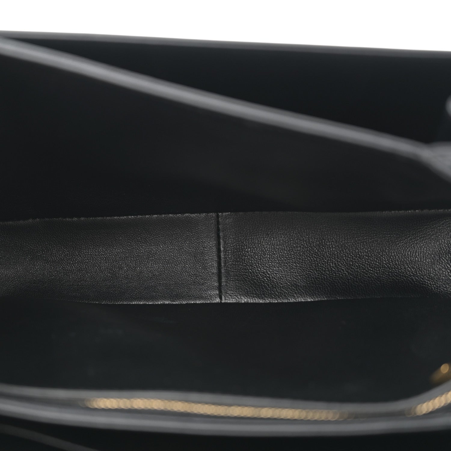 Celine Shiny Calfskin Medium Triomphe Black 5 of 11