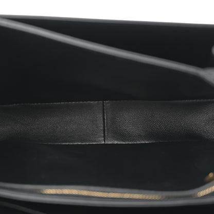 Celine Shiny Calfskin Medium Triomphe Black 5 of 11