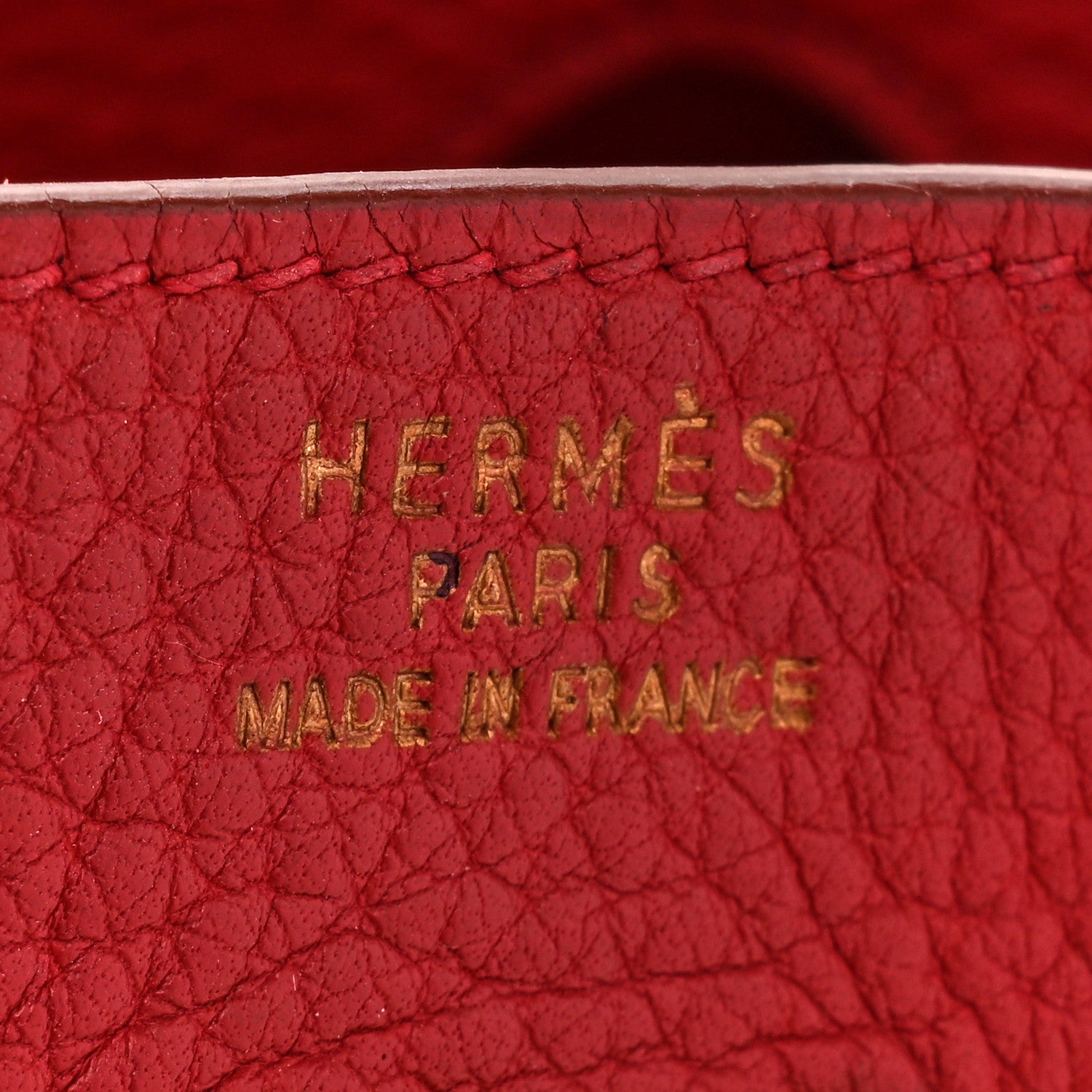 Hermes Togo BIRKIN 35 Rouge Grenat 6 of 22