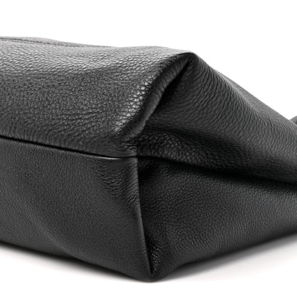 Gucci Grained Calfskin Softbit Maxi Shoulder Bag Black 10 of 11