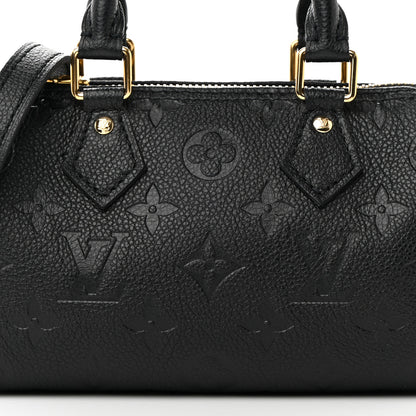 Louis Vuitton Empreinte Monogram Nano Speedy Black 7 of 13