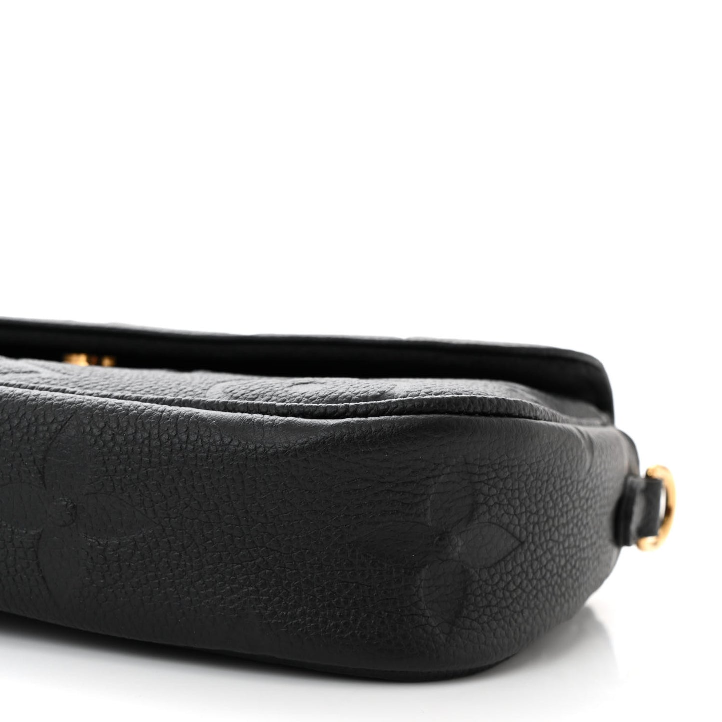 Empreinte Monogram Giant Ivy Wallet On Chain Black