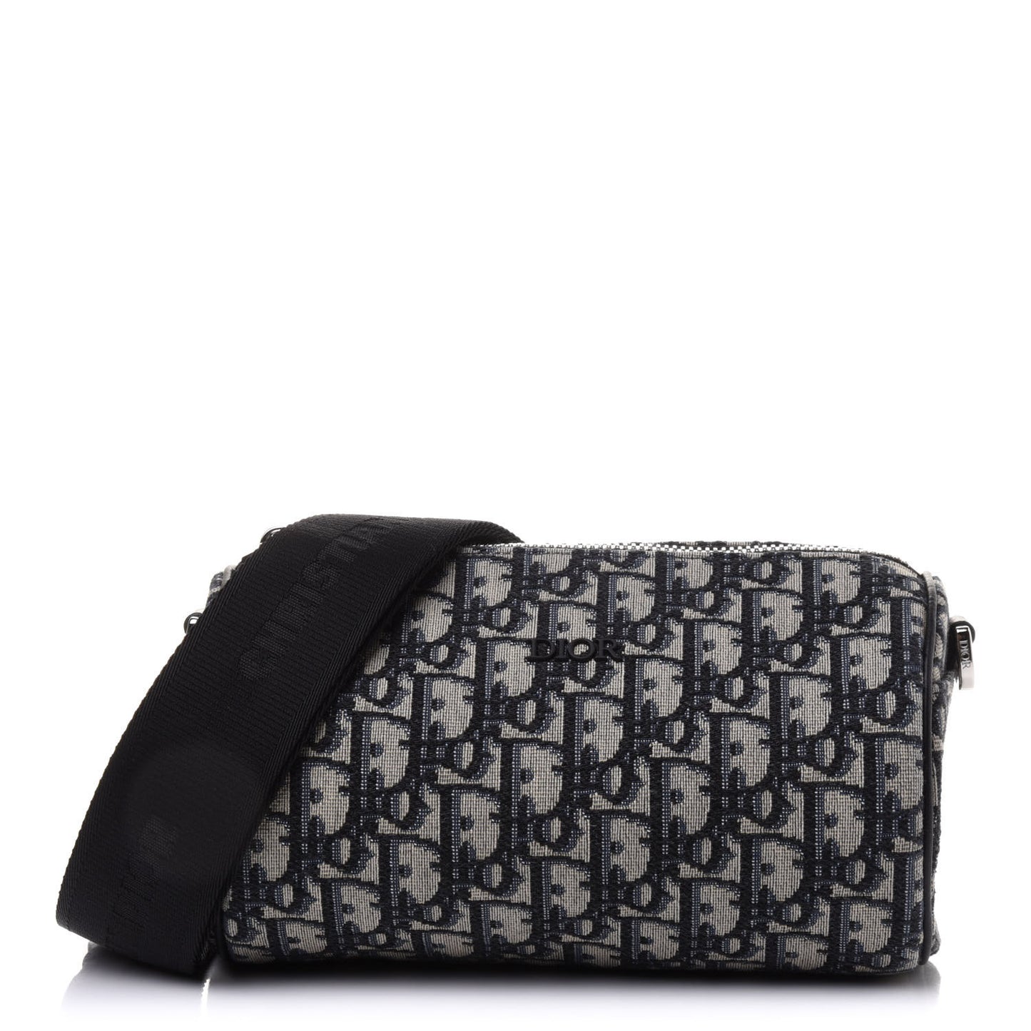 Oblique Roller Messenger Bag Blue