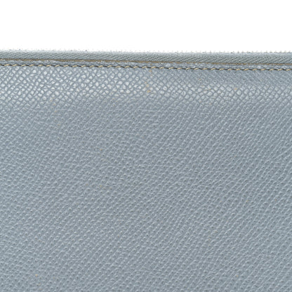 Hermes Epsom Azap Wallet Bleu Lin 9 of 14