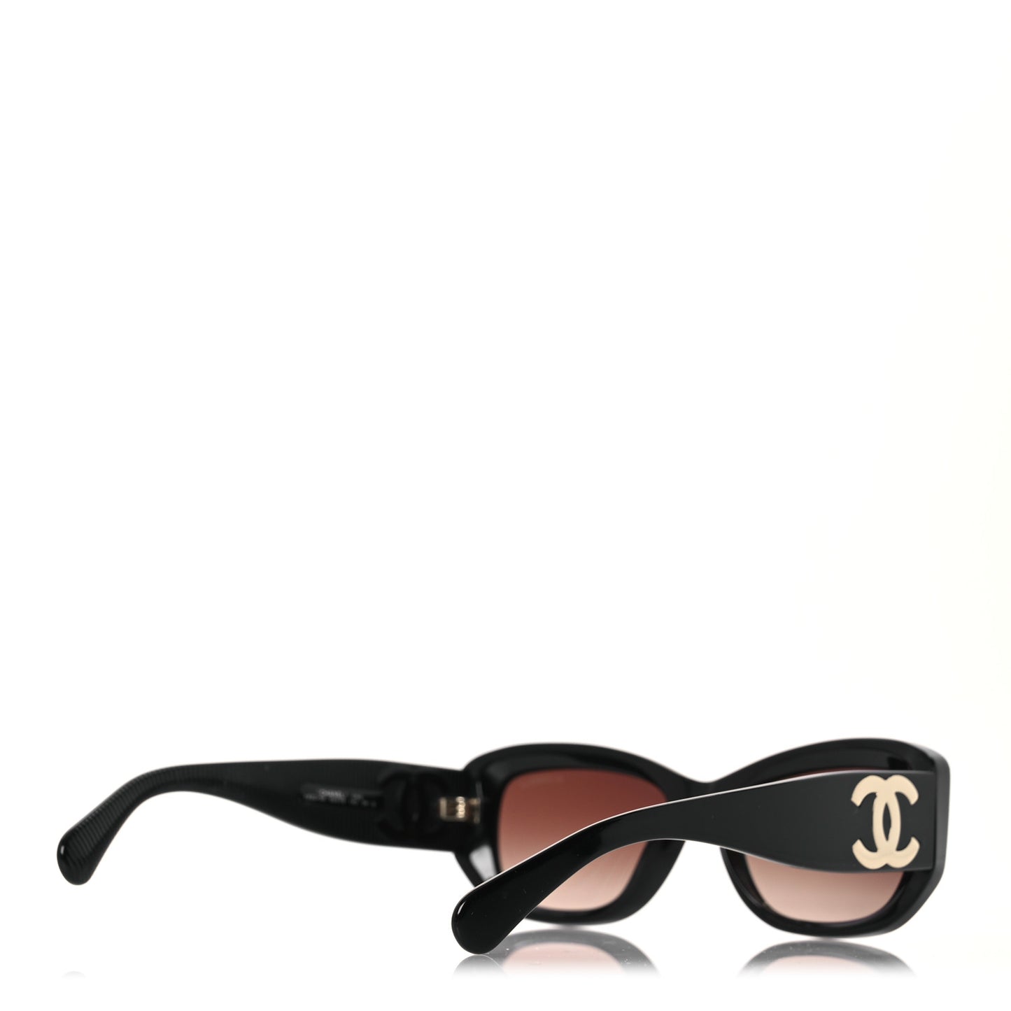 Acetate Rectangle Sunglasses 5493 Black