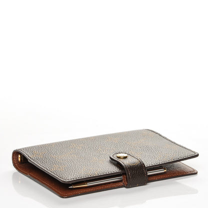 Louis Vuitton Monogram Small Ring Agenda Cover w Pen 4 of 6