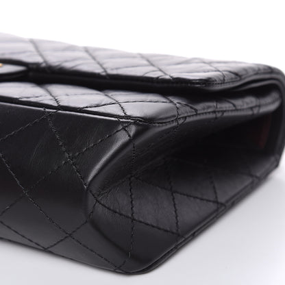 Chanel Aged Calfskin Quilted 2.55 Reissue 226 Flap Black 9 of 11