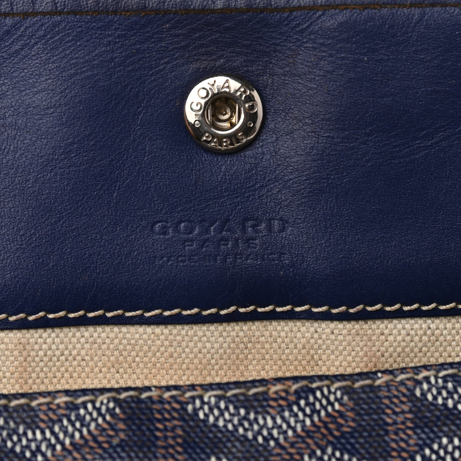 Goyard Goyardine Saint Louis GM Navy 7 of 24