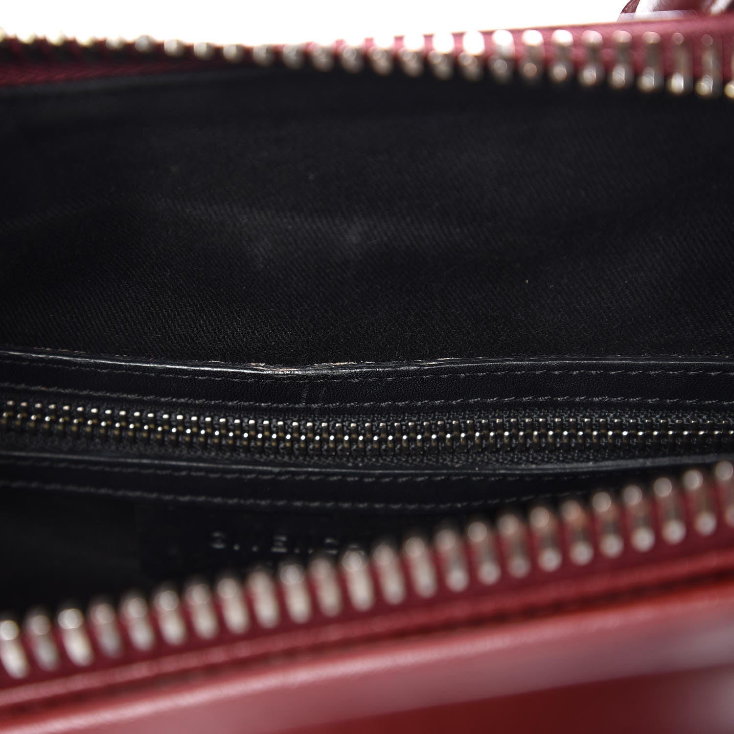 Givenchy Shiny Lord Calfskin Small Antigona Burgundy 11 of 12